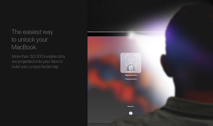 apple mac Face ID